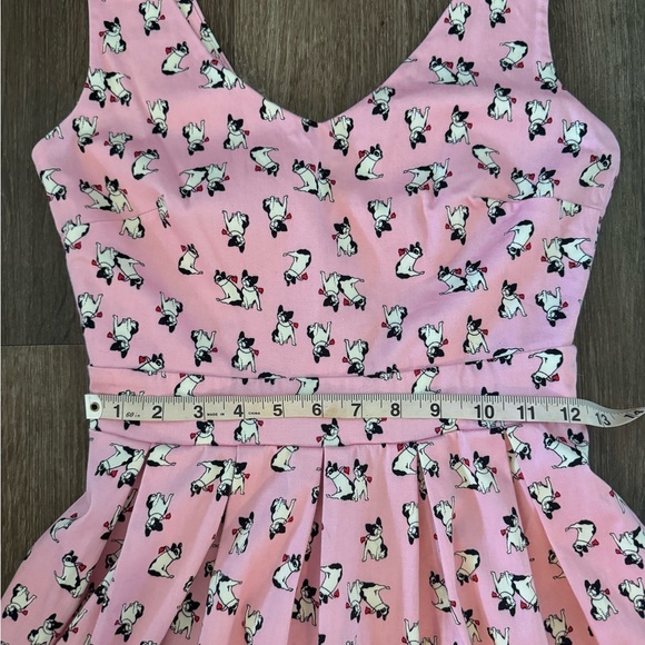 Frenchie Lovers Pink Dress - Picture 5 of 8